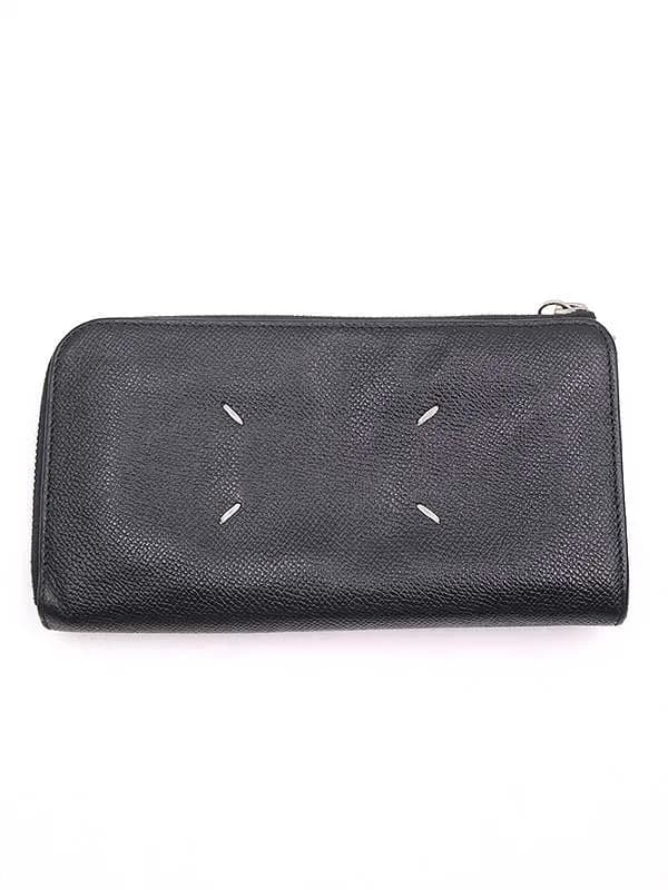 Maison Margiela メゾンマルタンマルジェラ11 Lジップロングレザーウォレット 長財布