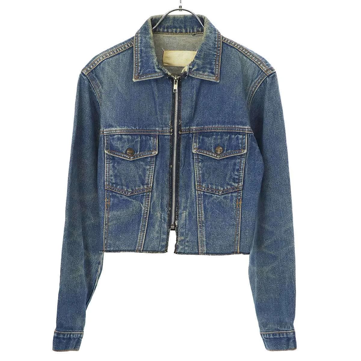 Maison Margiela メゾン マルタン マルジェラ 1996AW 白タグ 再構築ジップアップデニムジャケット 333-49023