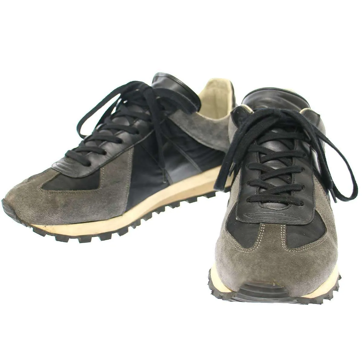 Maison Margiela メゾン マルタン マルジェラ 22 Retro Runner レトロランナー ローカットスニーカー グレー 42 【中古】 ITY6TJQDY9SO