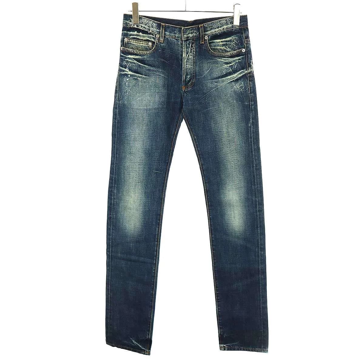 Dior HOMME ディオールオム 07SS スパイダーデニムパンツ