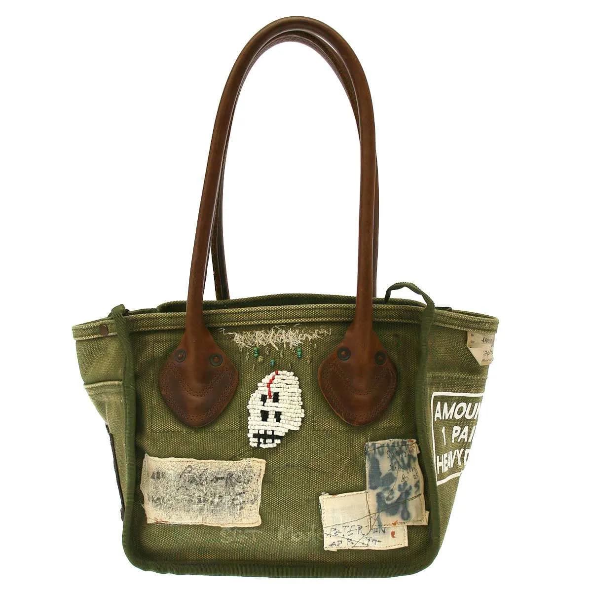 KAPITAL キャピタル KOUNTRY MILK BAG XXS デザインアーミーミルクトートバッグ KR2202XB14