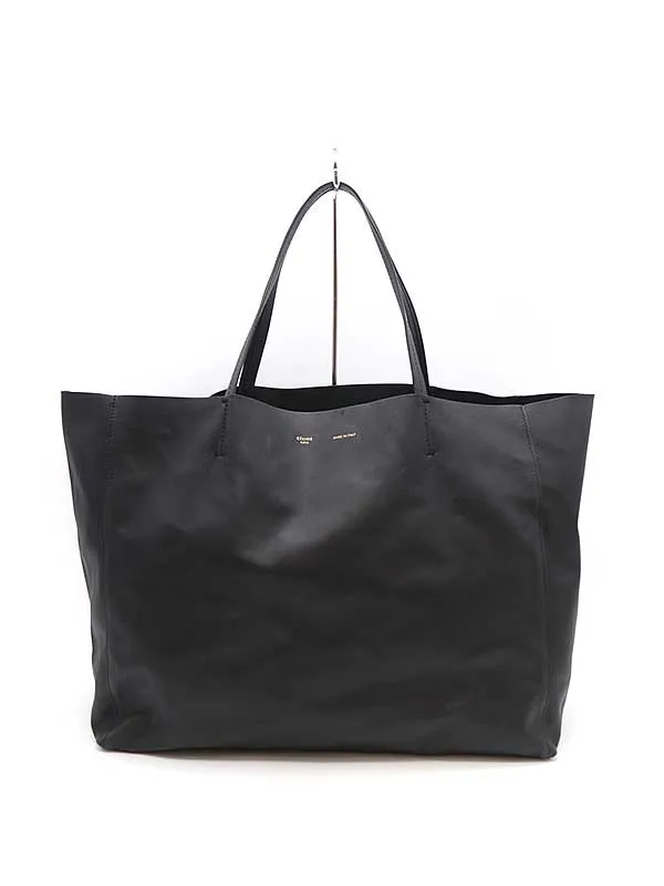 CELINE セリーヌ ホリゾンタルカバ レザートートバッグ