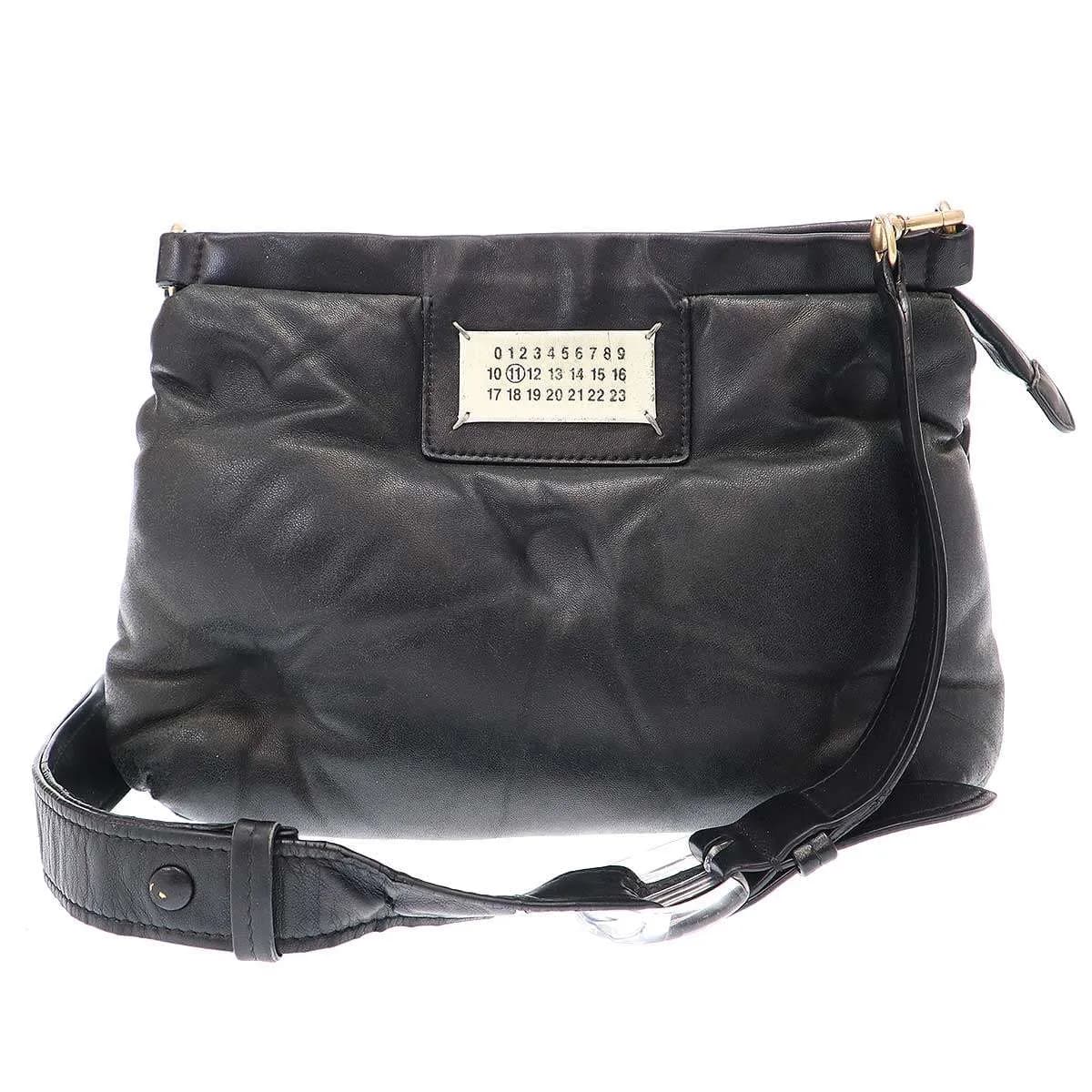 Maison Margiela メゾン マルジェラ 18AW Glam Slam Small Bag グラムスラム スモールレザーショルダーバッグ