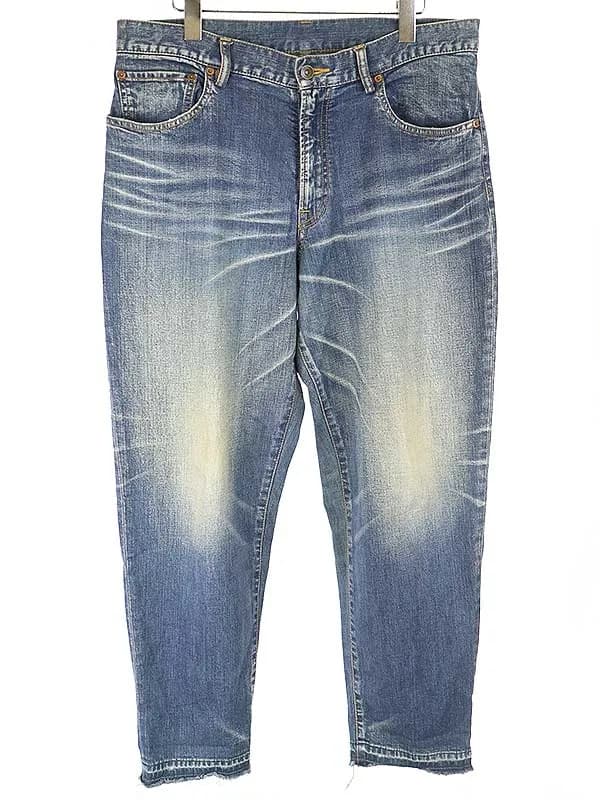 kolor カラー 18AW 11.5oz DENIM PANTS ユーズド加工デニムパンツ