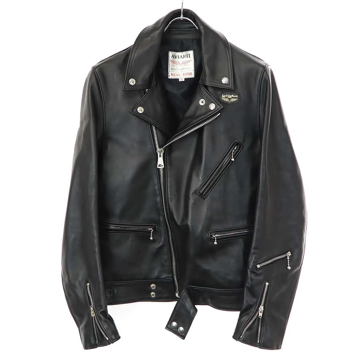 Lewis Leathers ルイスレザー 441T Cyclone サイクロン ホースハイド ダブルレザーライダースジャケット