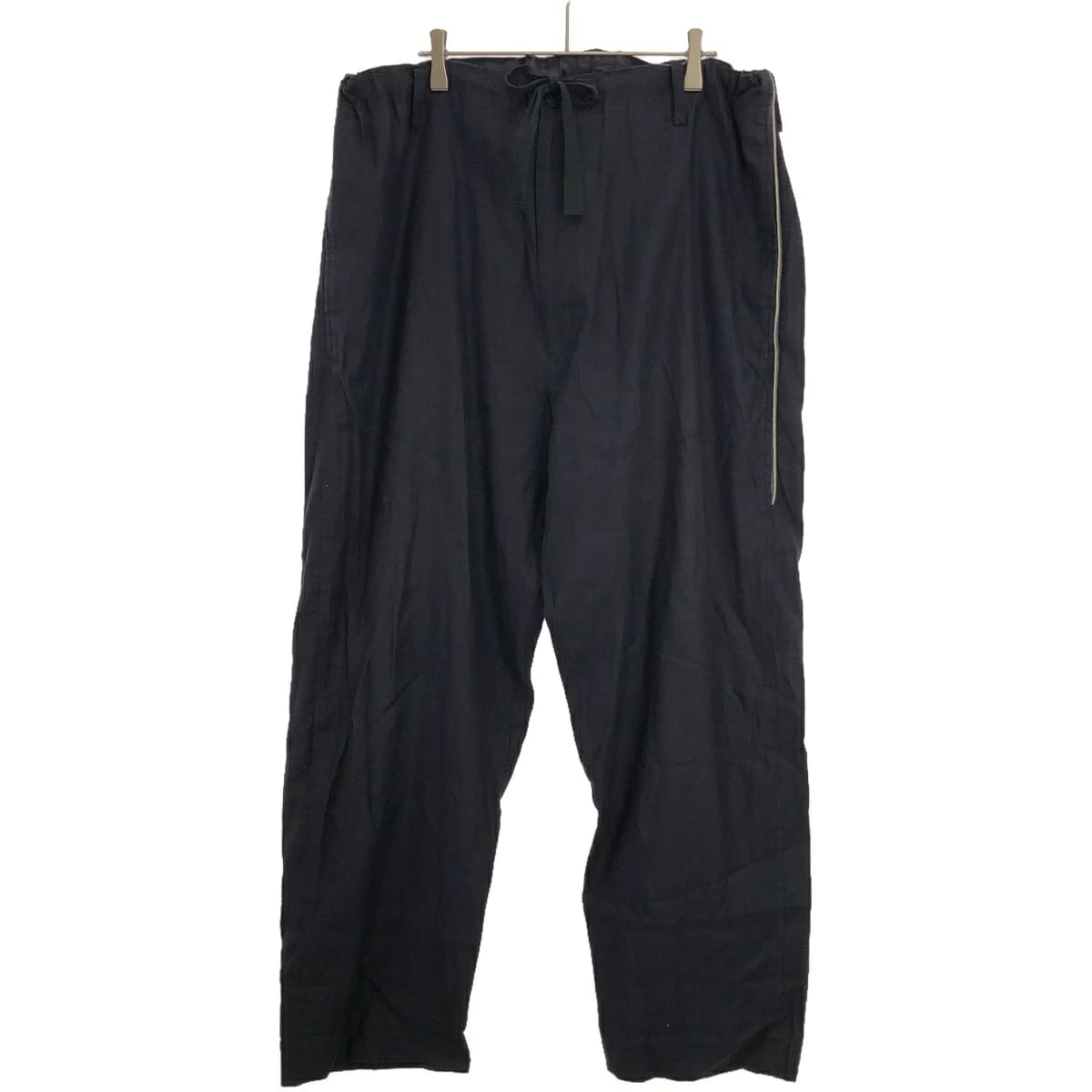 Yohji Yamamoto ヨウジヤマモト プールオム 10SS リネンコットンワイドイージーパンツ