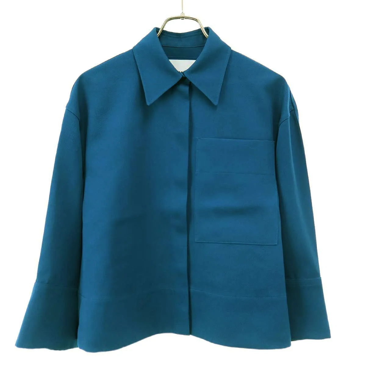 JIL SANDER ジルサンダー 23AW ウールクロップドシャツ J02DL0153 J40002