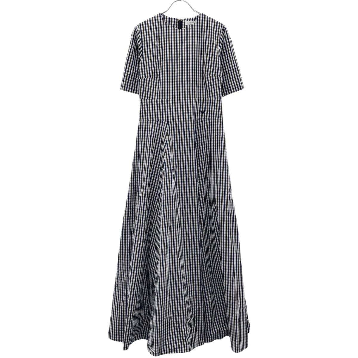 MADISON BLUE マディソンブルー 23SS FIT&FLARE DR ギンガムチェックドレスワンピース MB231-4004