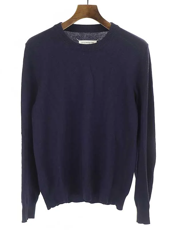 Maison Margiela メゾン マルタン マルジェラ 16AW Elbow Patch Crewneck Knit エルボーパッチクルーネックニット
