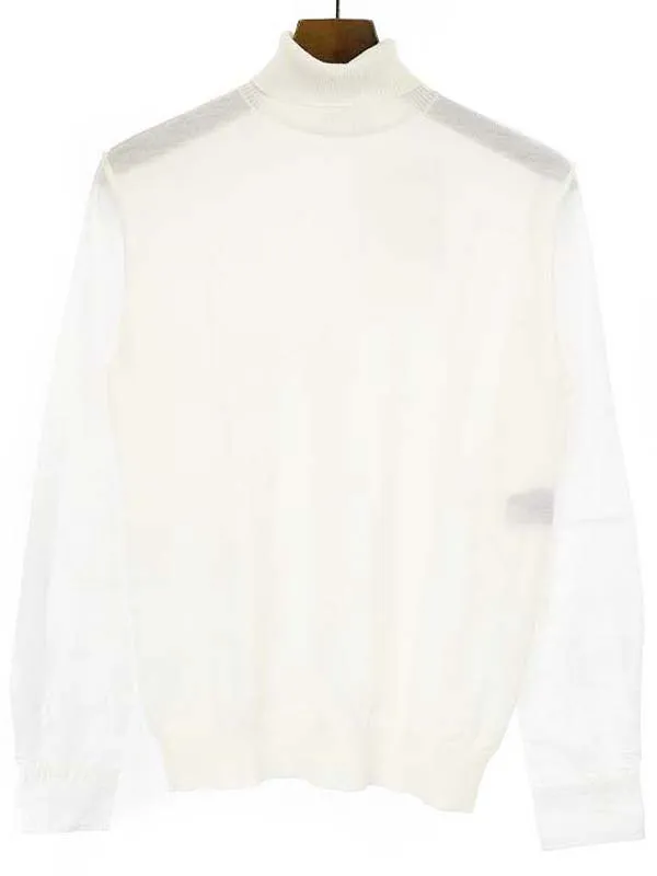 UNDERCOVER アンダーカバー 18AW スリーブ切替タートルネックニットセーター