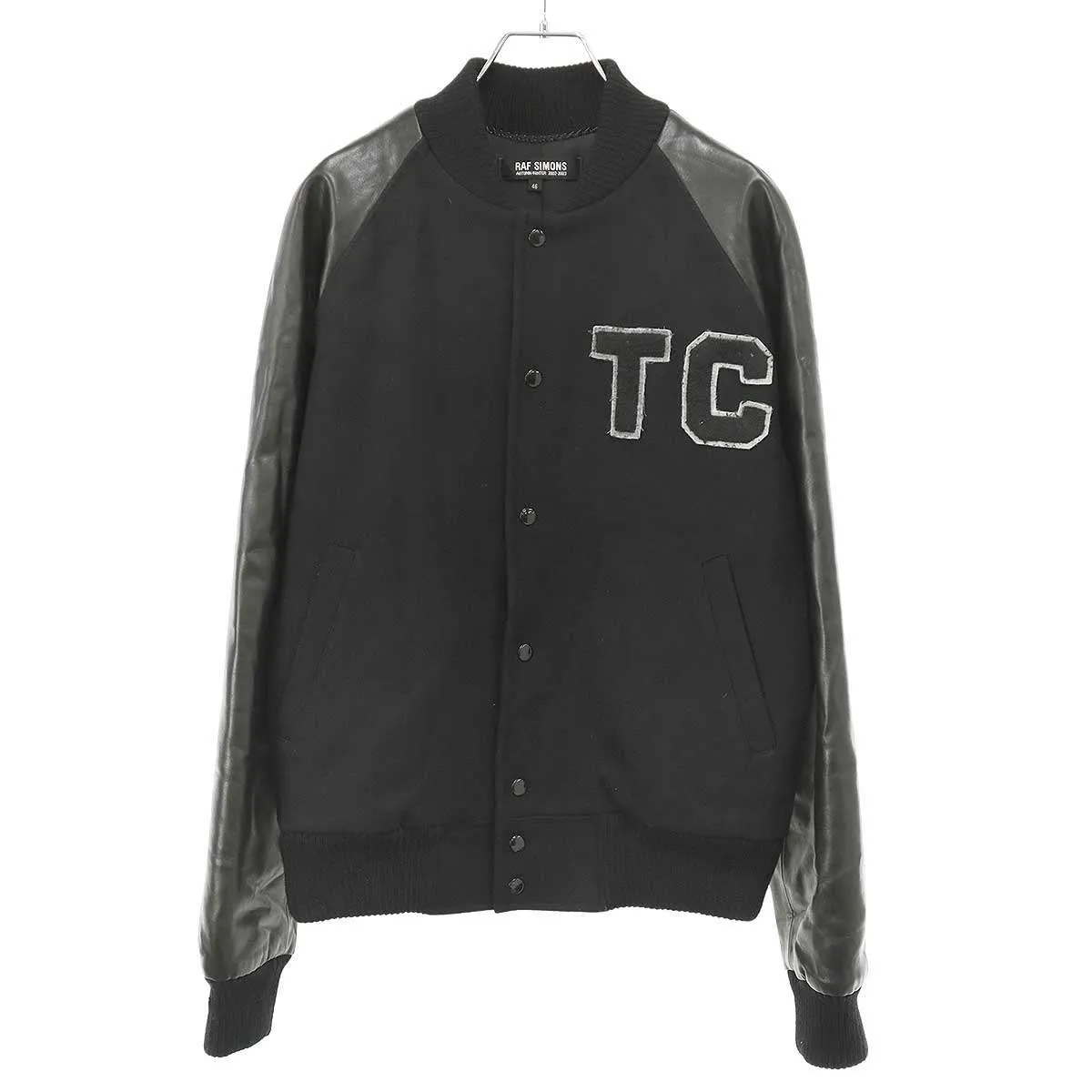 RAF SIMONS ラフシモンズ 2002AW Virginia Creeper TC Varsity Jacket スタジャン