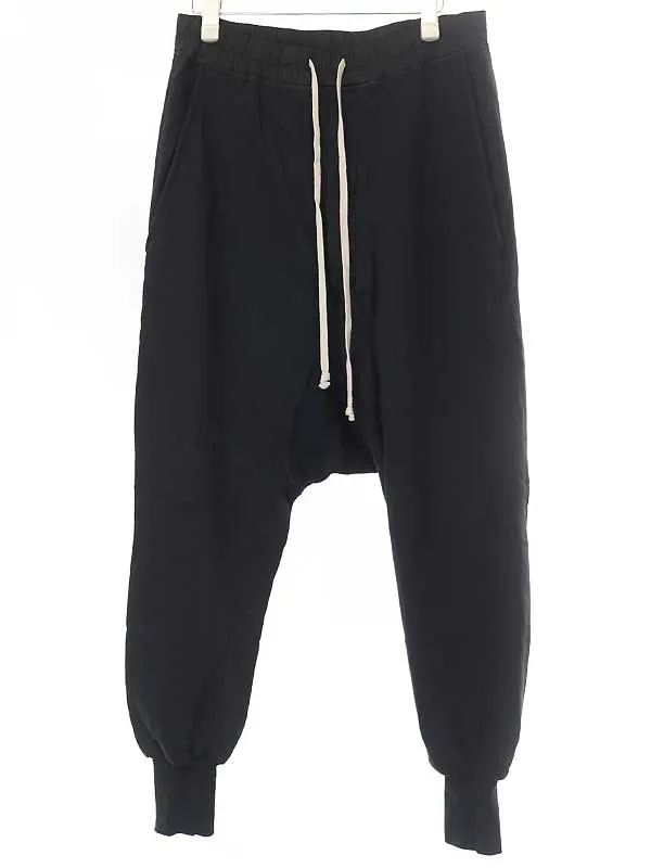 Rick Owens ダークシャドウ バイ リックオウエンス 16AW 裾リブサルエルスウェットパンツ