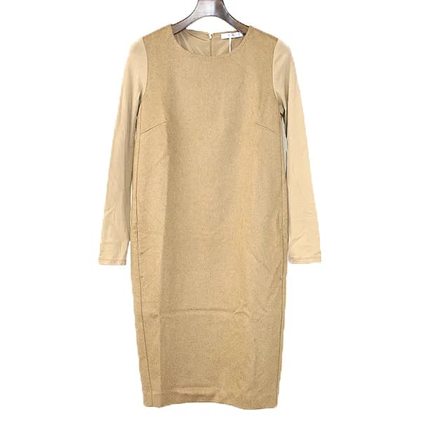 MAXMARA マックスマーラ 18AW ASTORIA アーム切替キャメルワンピース