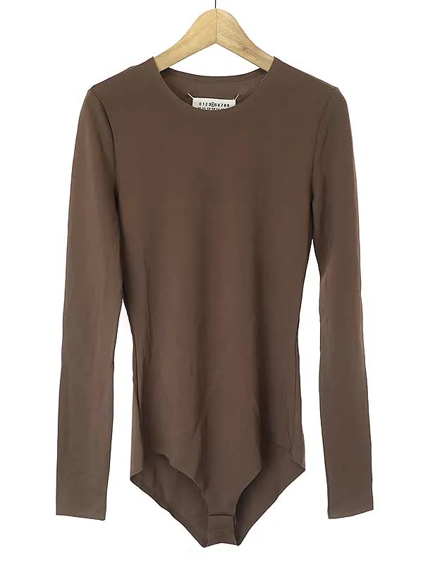 Maison Margiela メゾン マルジェラ 21AW レーヨンボディスーツカットソー