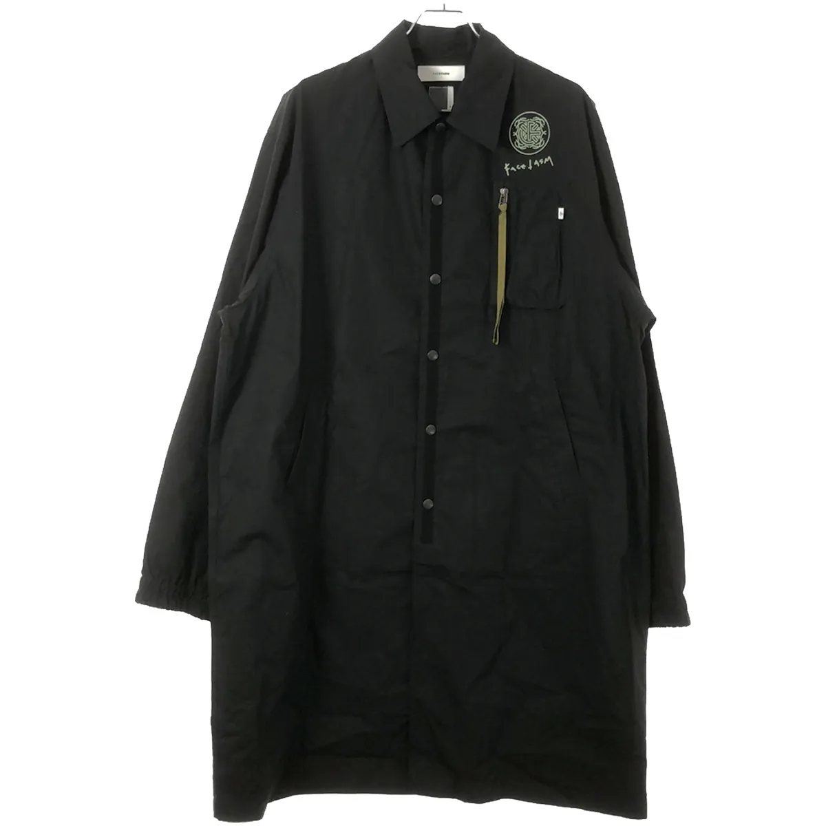 FACETASM ファセッタズム 22SS The Book of Boba Fett COACH COAT バックプリントコーチコート