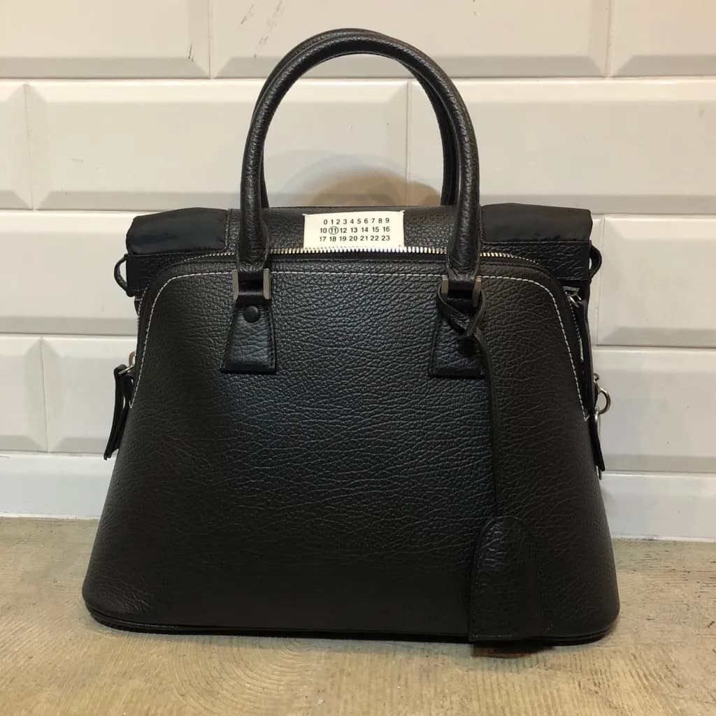 Maison Margiela Maison Margiela 11 18AW 5AC レザーハンドバッグ
