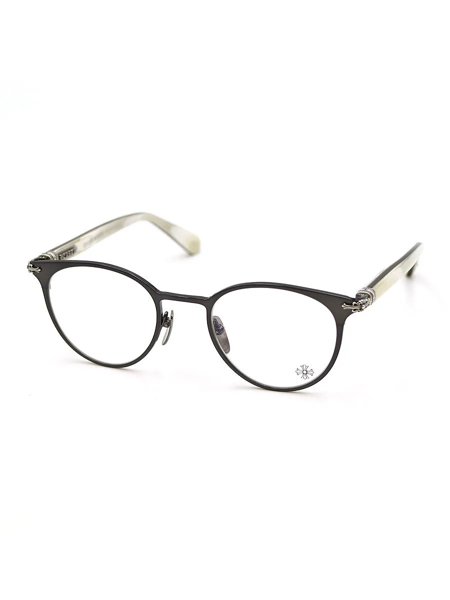 CHROME HEARTS クロムハーツ MORNING SHAKE ダブルフローラルラウンドアイウェア