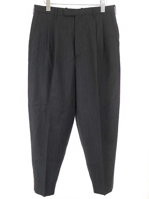 LAD MUSICIAN ラッドミュージシャン 20SS 2TUCK TAPERED WIDE SLACKS 2タックワイドテーパードスラックスパンツ