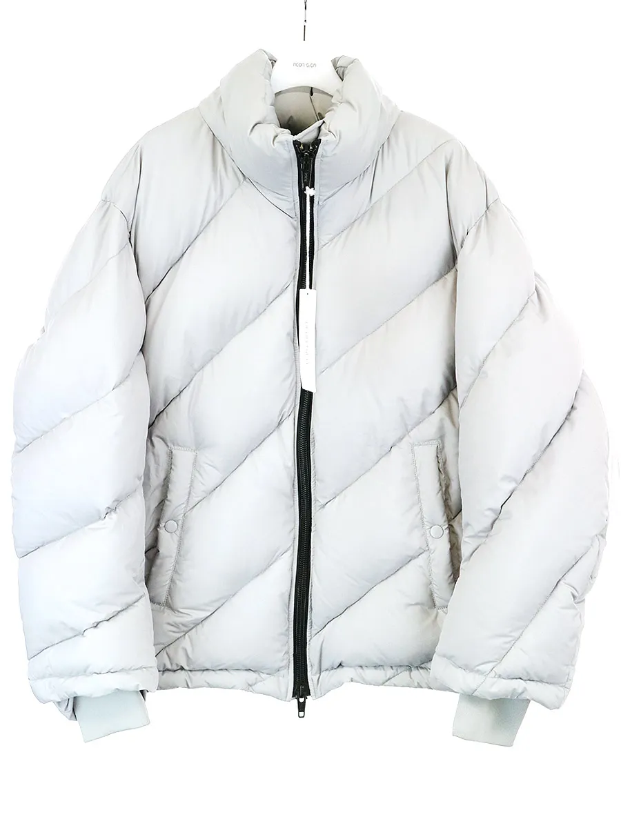NEON SIGN ネオン サイン REGIMENTAL DOWN JACKET ダウンジャケット