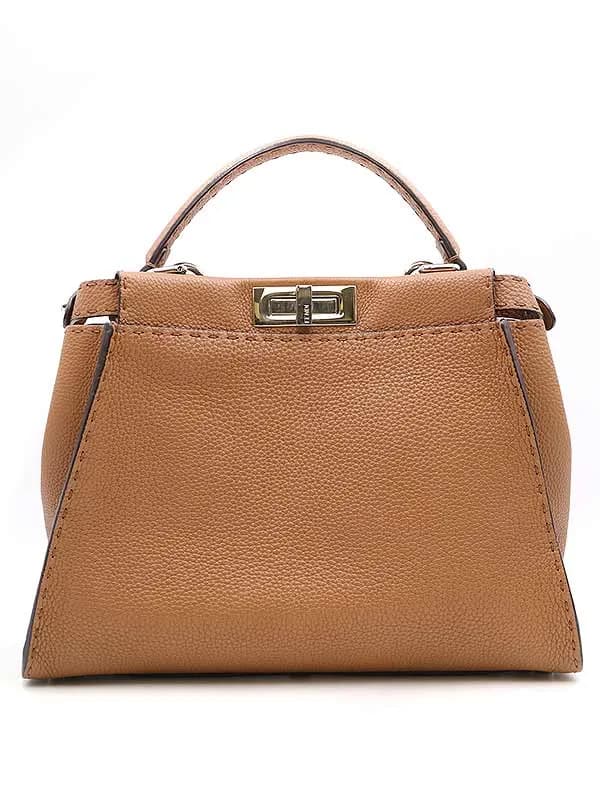 FENDI フェンディ SELLERIA PEEKABOO REGULAR セレリア ピーカブー 2WAYレザーバッグ