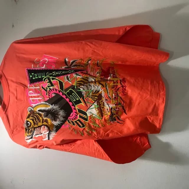 doublet doublet 19SS CAHOS EMBROIDERY ロングカットソー