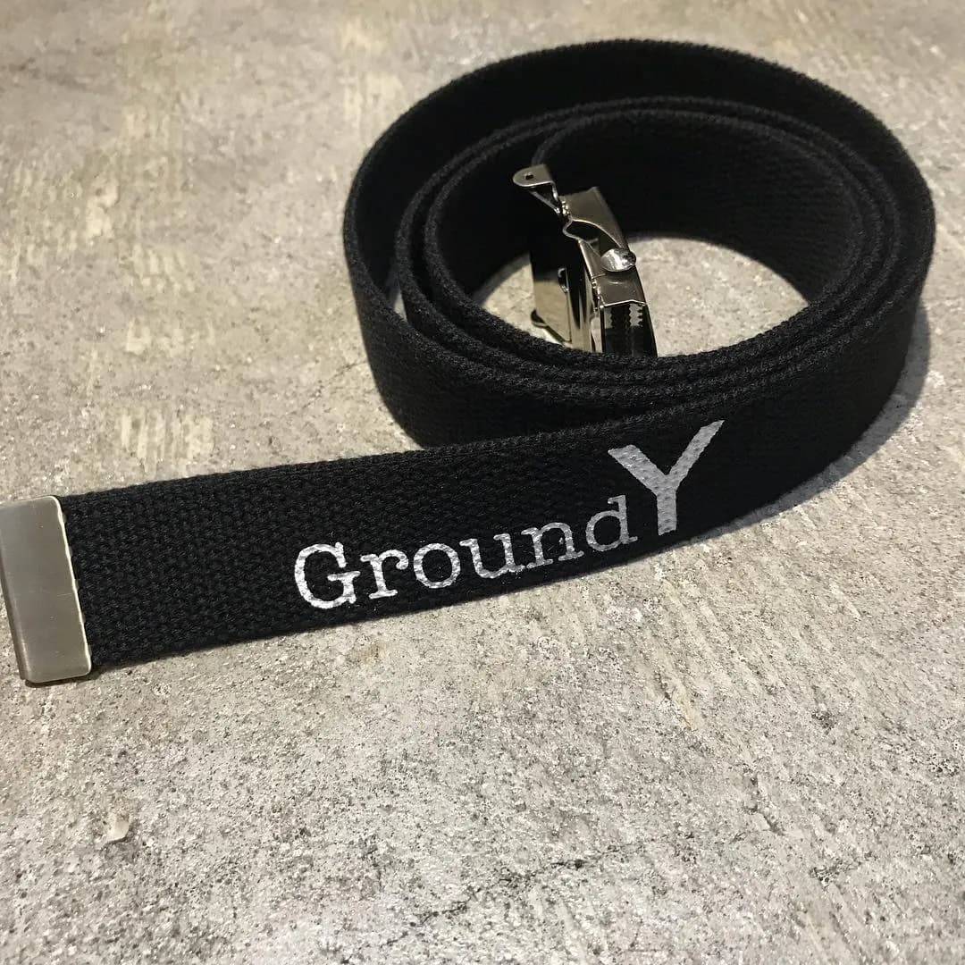Yohji Yamamoto Ground Y ロゴデザインガチャベルト