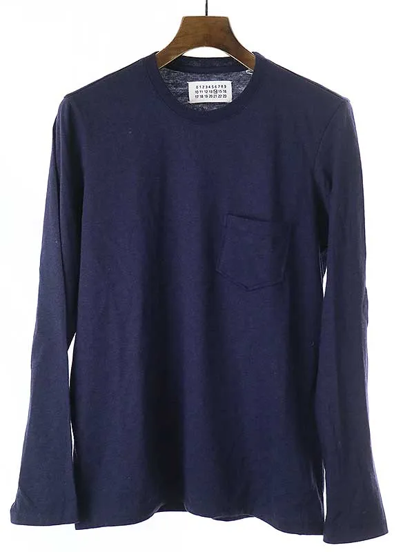 Maison Margiela メゾン マルタン マルジェラ14 08AW ウールカシミヤニットカットソー