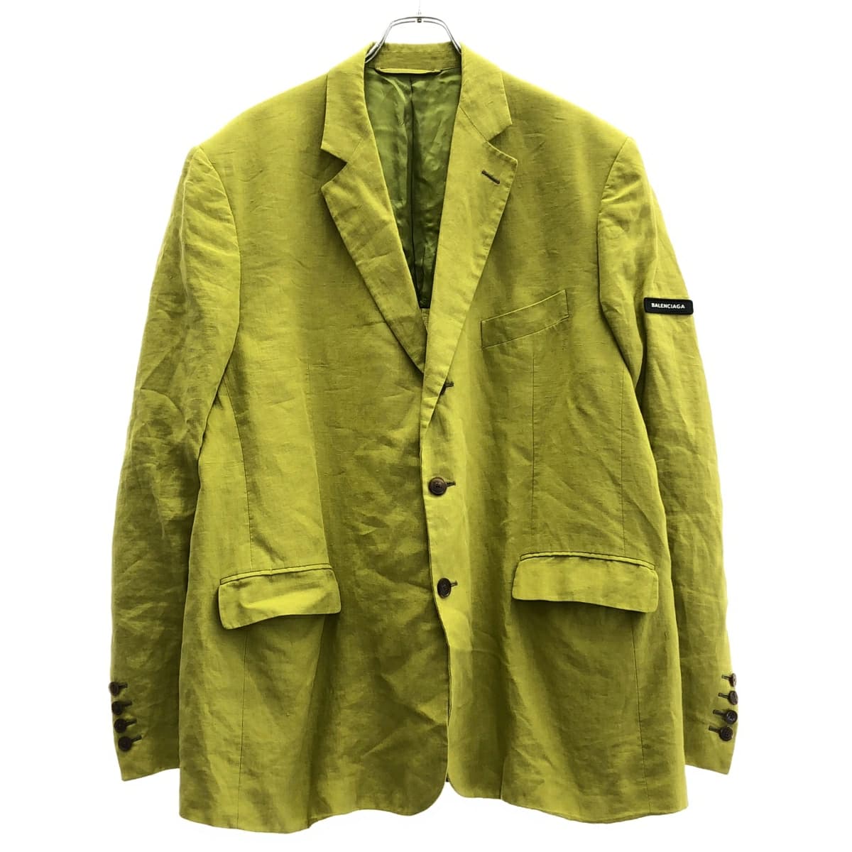 BALENCIAGA バレンシアガ 18SS オーバーサイズロゴブレザージャケット