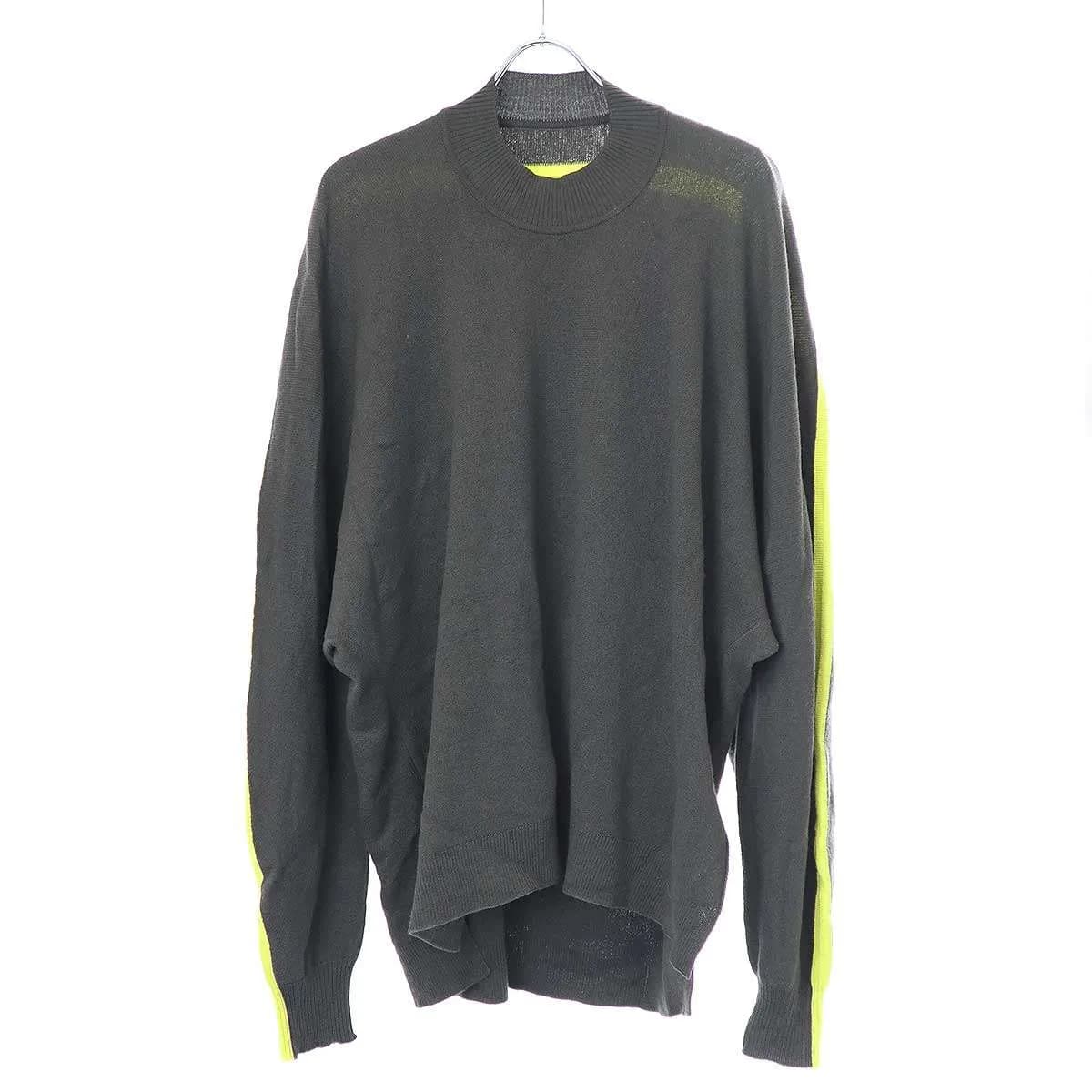 ISSEY MIYAKE オム プリッセ イッセイ ミヤケ 23AW FRAMEWORK KNIT ウールフレームワークニットセーター