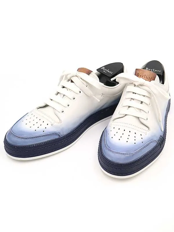 Berluti ベルルッティ PLAYTIME パティーヌ ローカットレザースニーカー