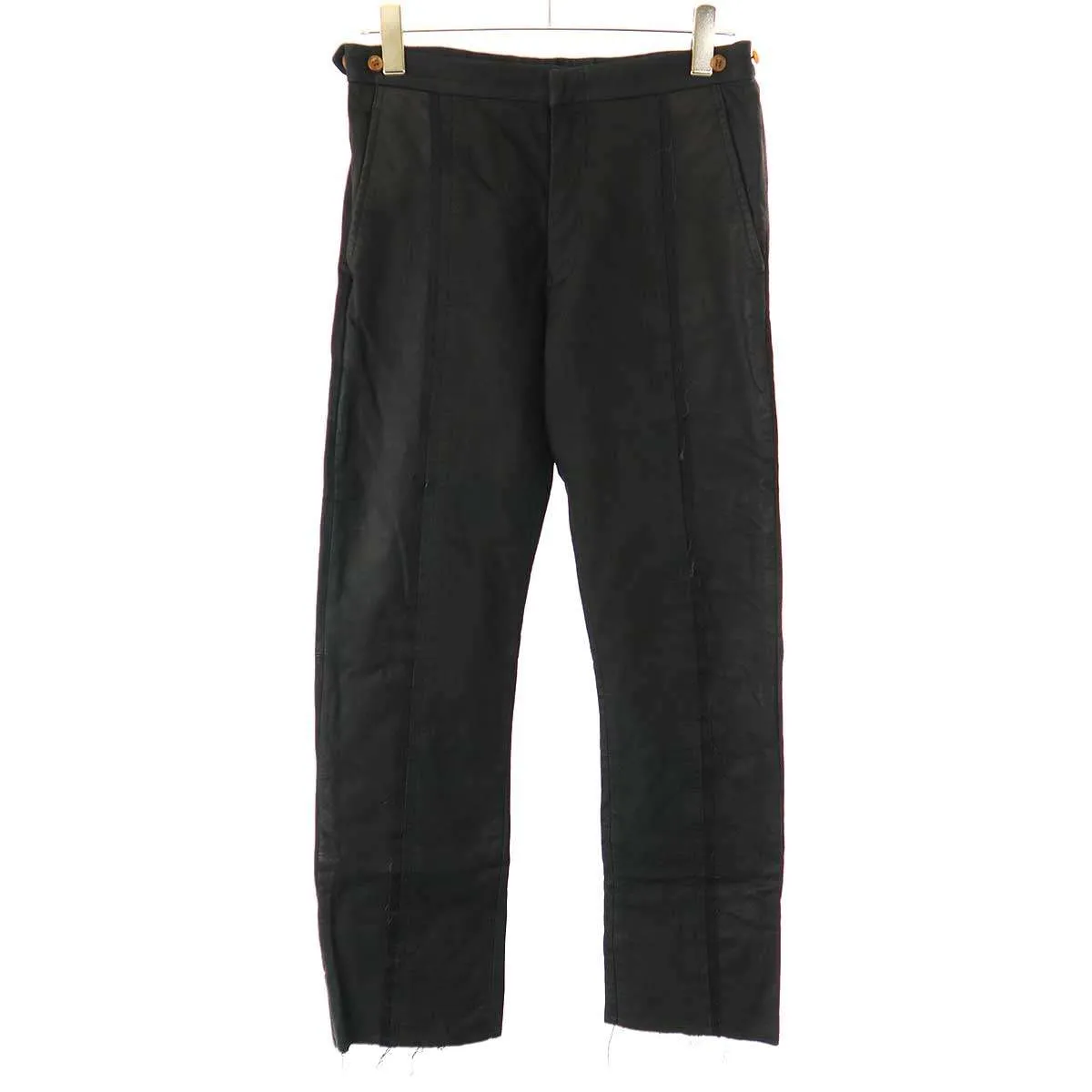 COMME des GARCONS コム デギャルソンオムプリュス 2002AW レザーパンツ