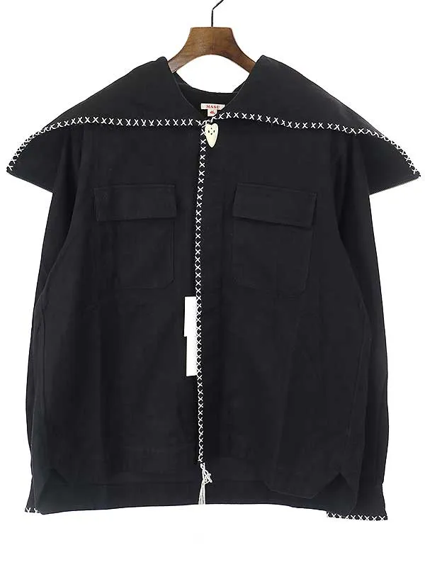 MASU エムエーエスユー 21AW SAILOR HOOD SHIRT セーラーフードシャツ