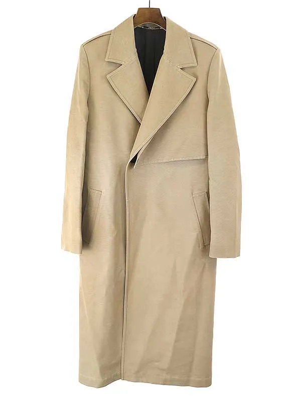 VALENTINO ヴァレンティノ 18AW ウールシルクベルテッドロングコート