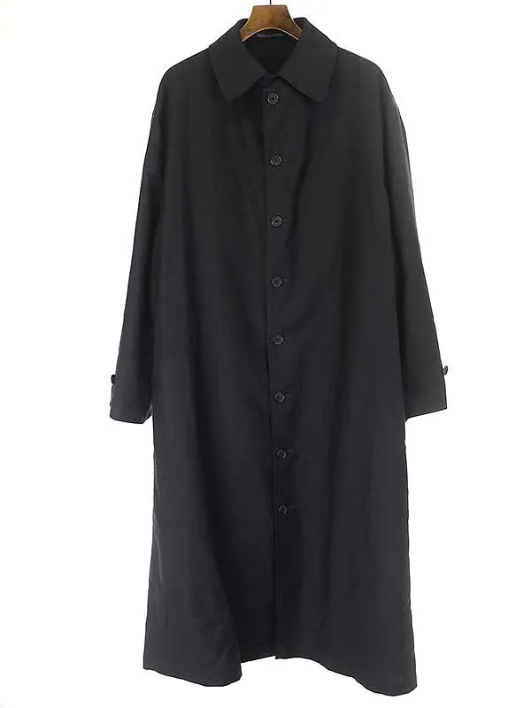 Yohji Yamamoto ヨウジヤマモト プールオム 21SS コットンツイルシャツコート