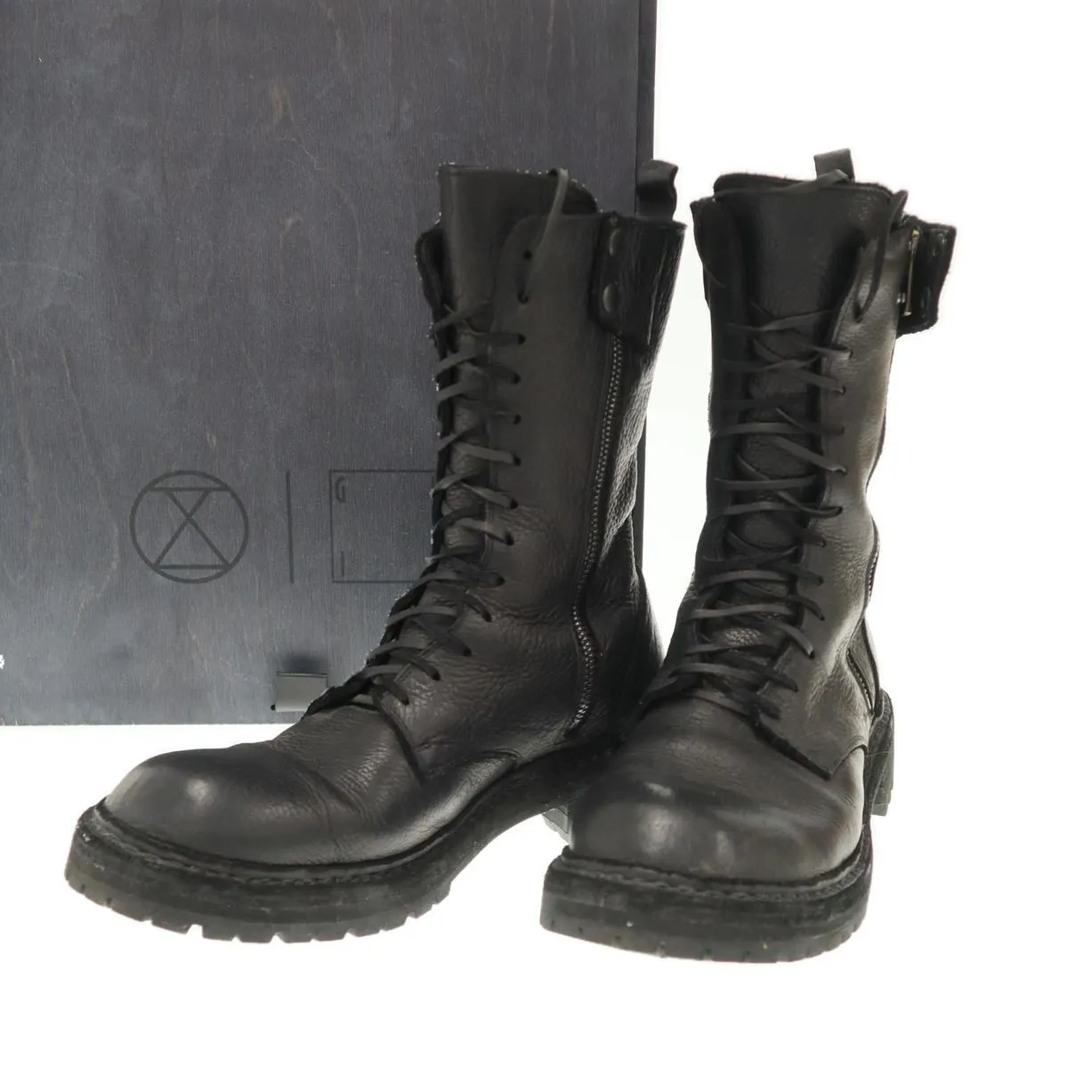 GUIDI グイディ StyleZeitgeist ER01V バイソンレザー コンバットブーツ