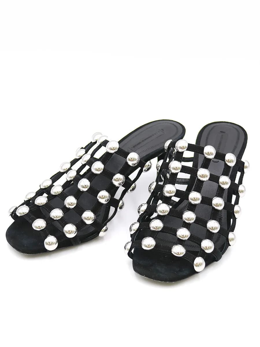 ALEXANDER WANG アレキサンダーワン AMELIA スタッズミュールサンダル
