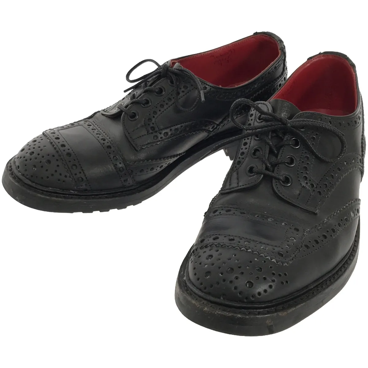 JUNYA WATANABE ×Tricker's ジュンヤワタナベ コムデギャルソンマン トリッカーズ メダリオンレザードレスシューズ M7615