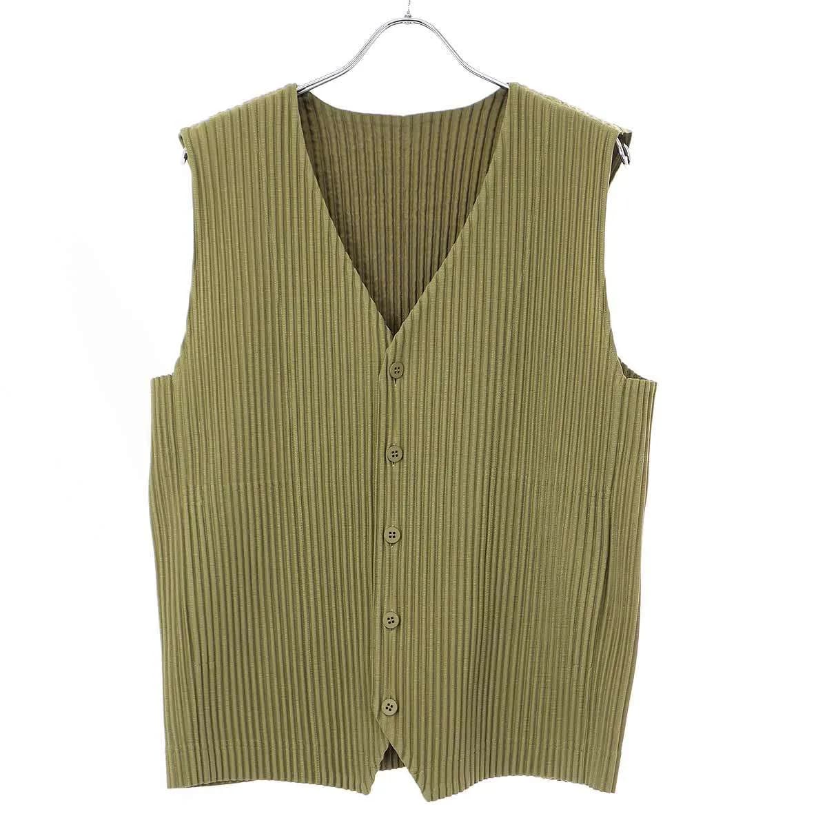 ISSEY MIYAKE オム プリッセ イッセイ ミヤケ 23AW TAILORED PLEATS 1 VEST プリーツジレベスト