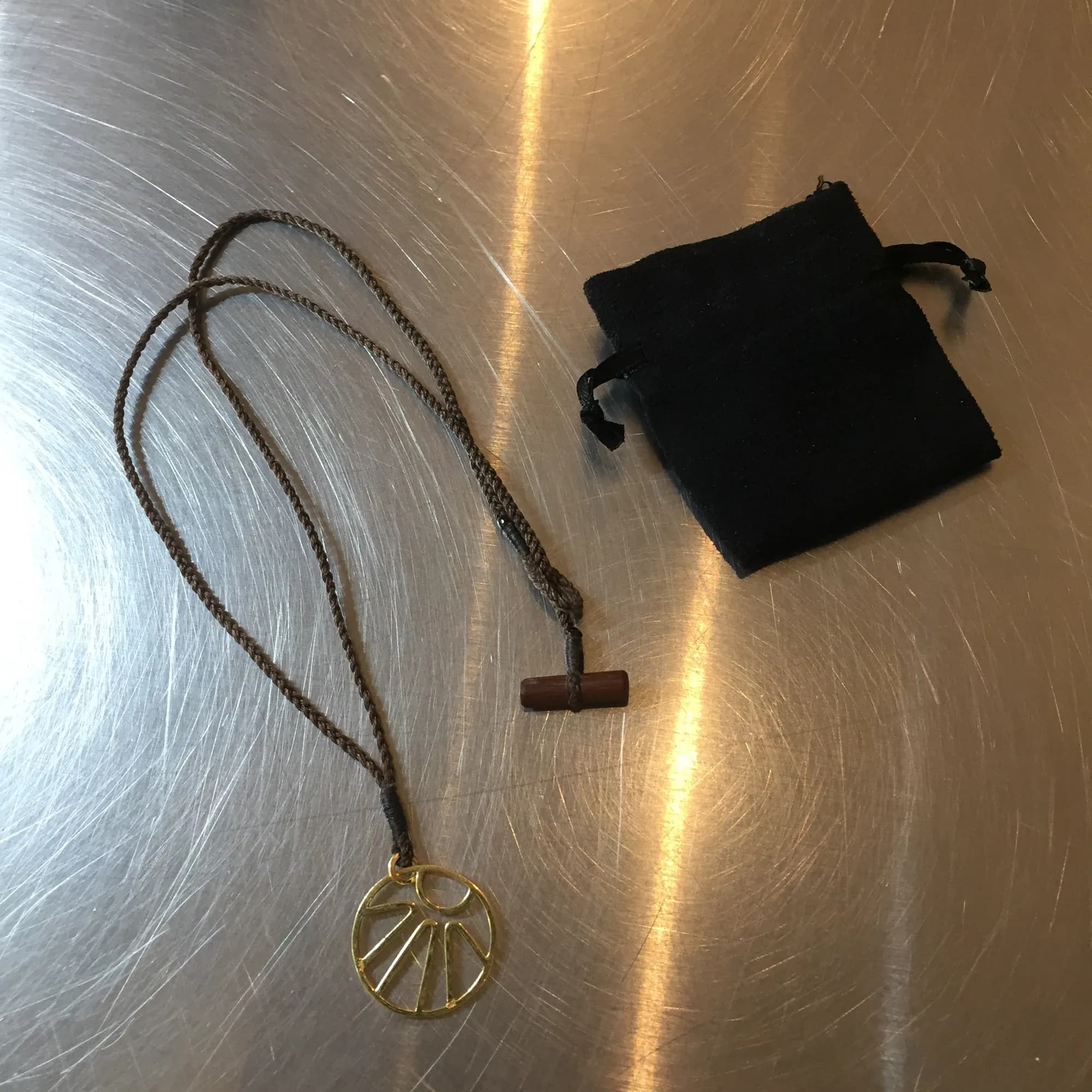 FREE CITY FREE CITY 18K サンレイネックレス