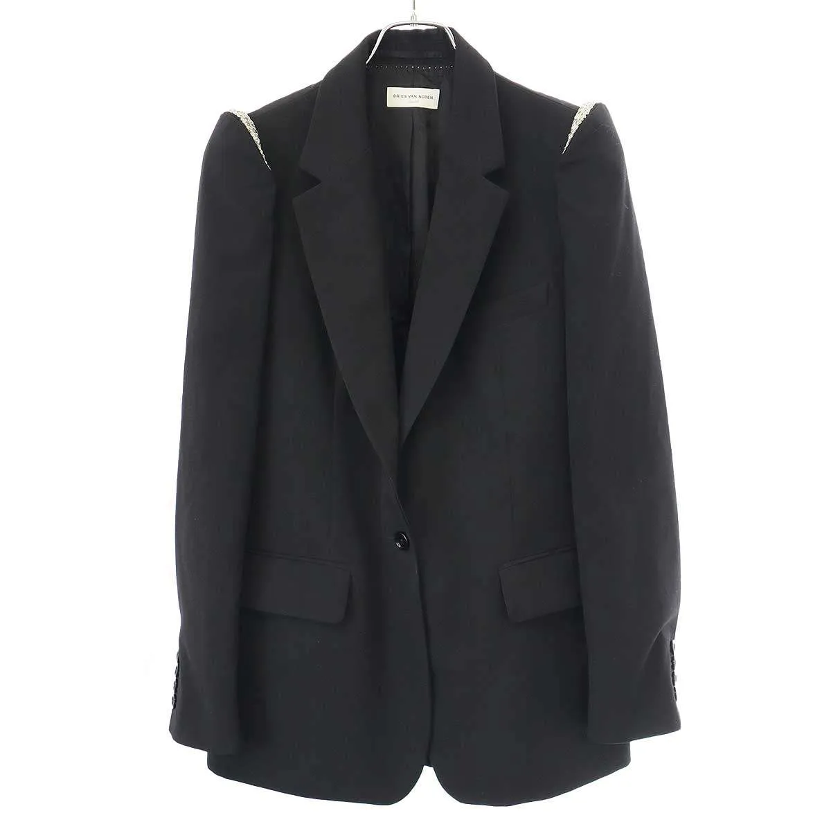 DRIES VAN NOTEN ドリスヴァンノッテン 22AW ショルダーデザインテーラードジャケット