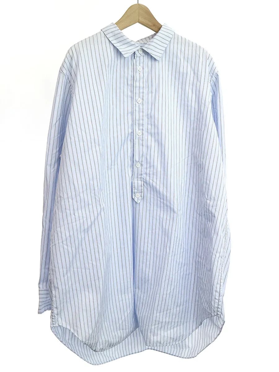 CASEY CASEY ケイシー ケイシー 20SS GARDEN PAPI SHIRT ストライププルオーバーシャツ