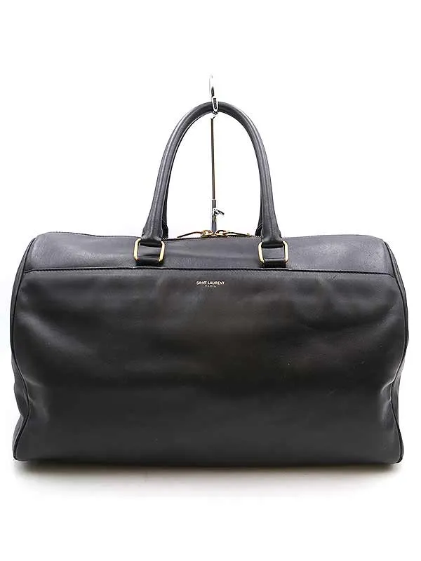 SAINT LAURENT サンローラン パリ クラシックダッフル12 レザーバッグ