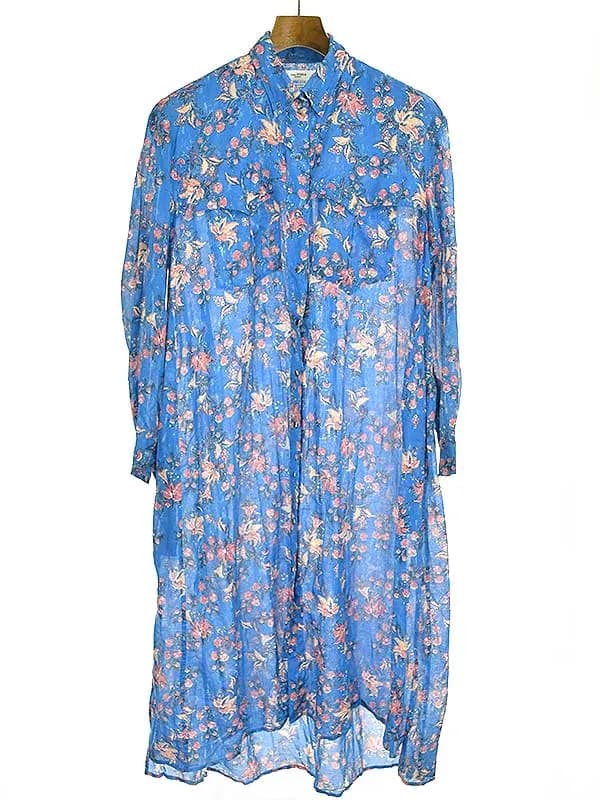 ISABEL MARANT イザベルマランエトワール 19SS 花柄シャツワンピース