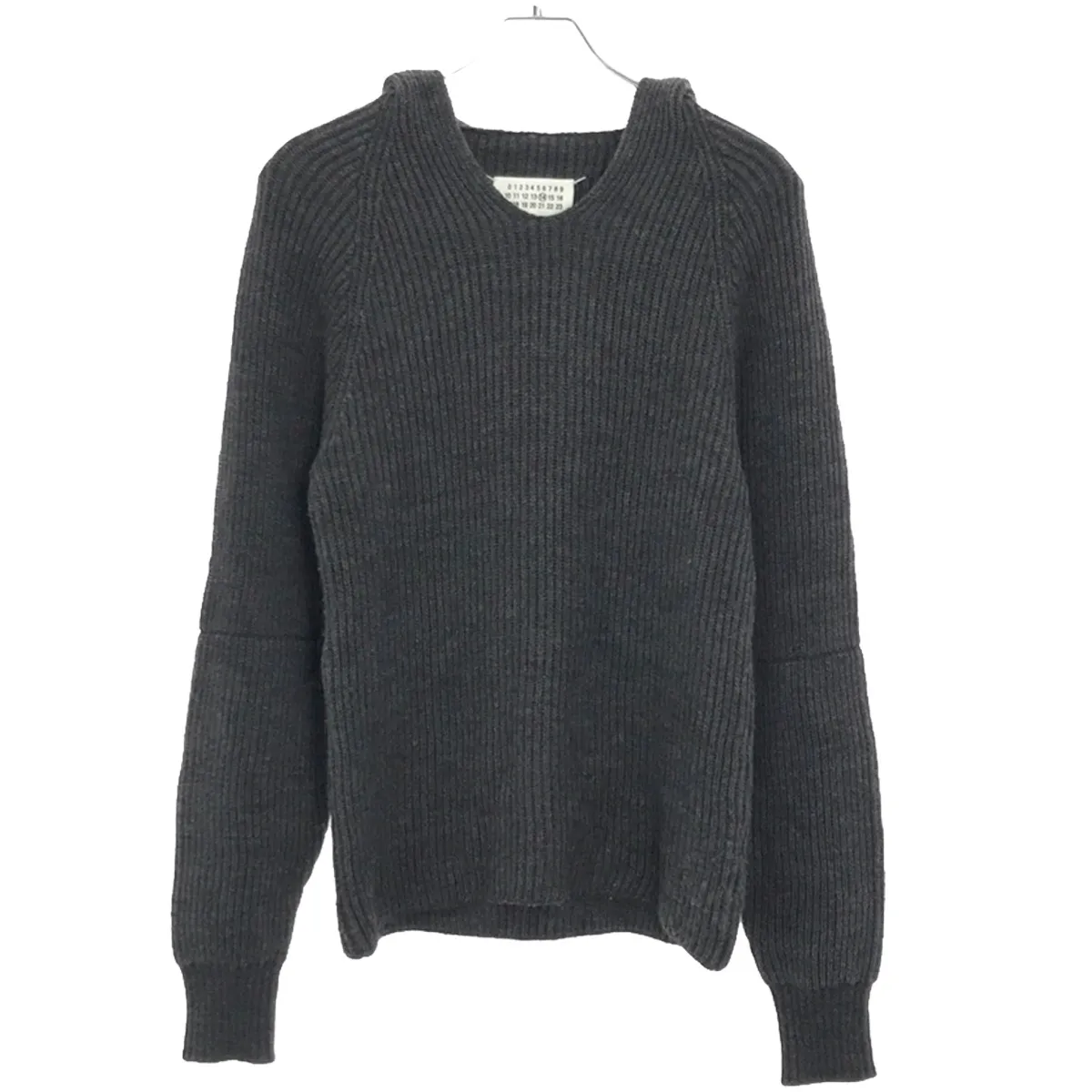 Maison Margiela メゾン マルジェラ 16AW アルパカブレンド フーデッドニットセーター