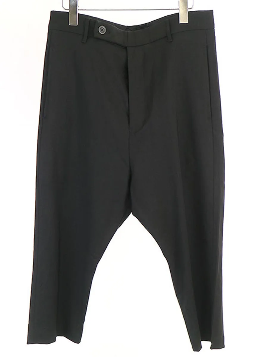 Rick Owens リックオウエンス 16SS ウールクロップドパンツ