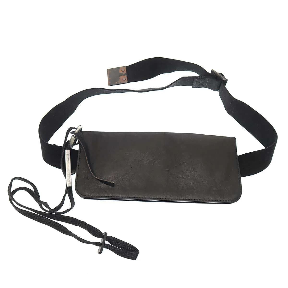 BORIS BIDJAN SABERI ボリスビジャンサベリ 20AW TRAVELLER I トラベラーレザークラッチバッグ FMM20033