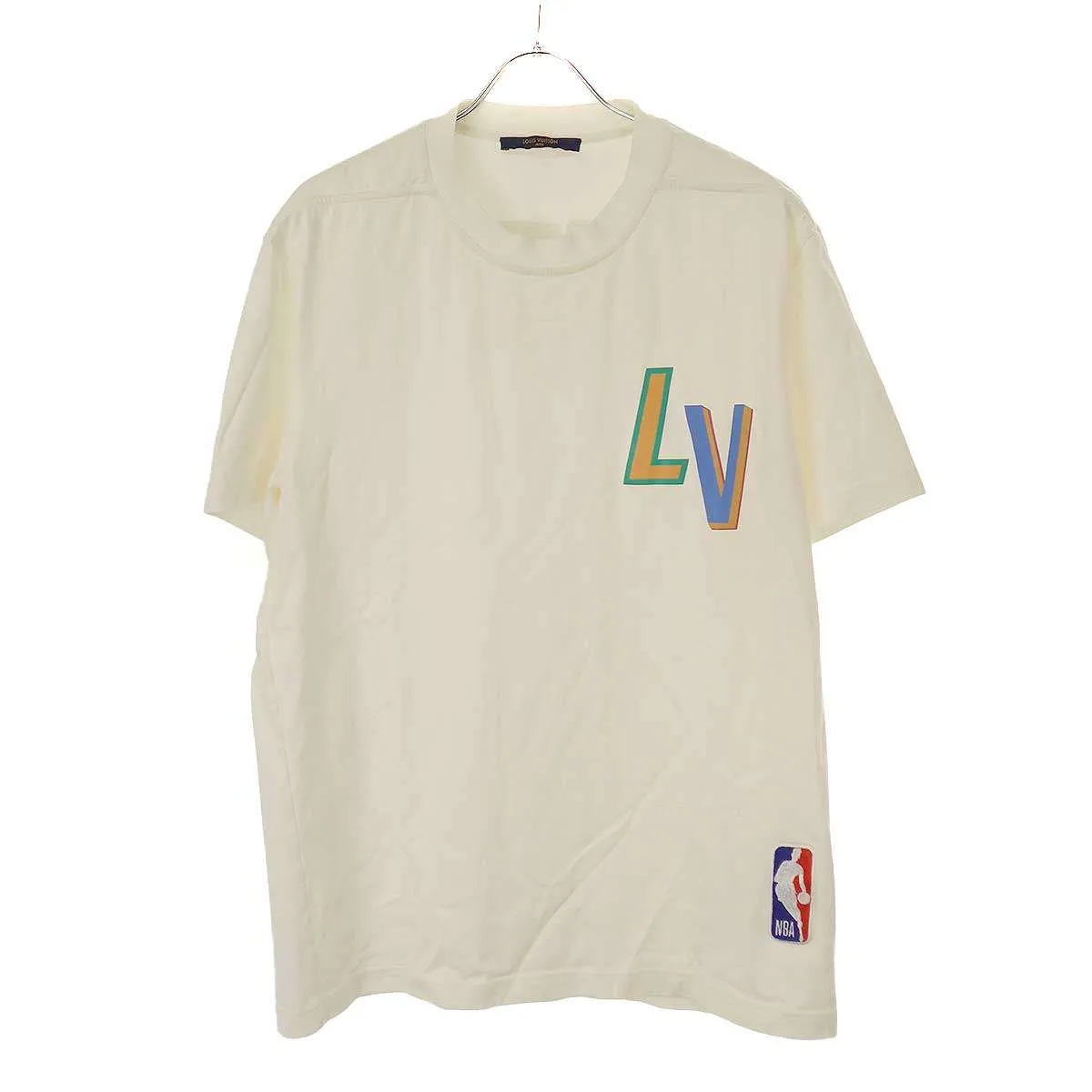 LOUIS VUITTON ルイヴィトン 21AW NBA ロゴプリントTシャツ DT2 HLY20W