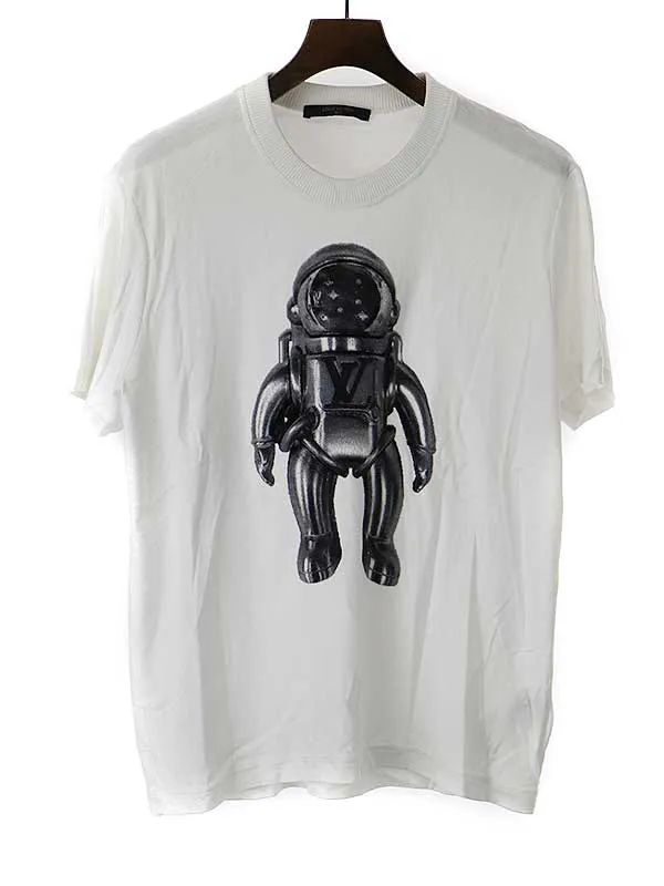 LOUIS VUITTON ルイヴィトン 19SS ジャガードスペースマン クルーネックTシャツ