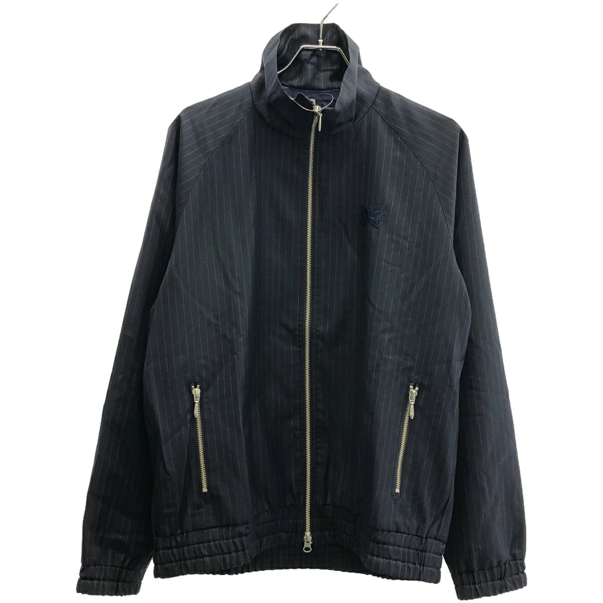 NEEDLES ニードルズ Track Jacket St. Wool Viyella ウールストライプ トラックジャケット