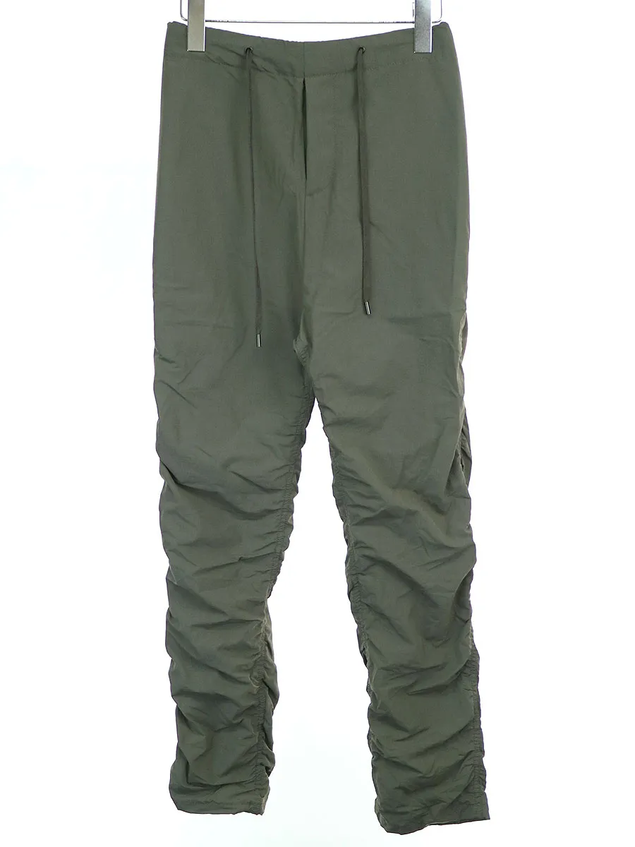 ato アトウ 19AW コットンナイロンシャーリングパンツ